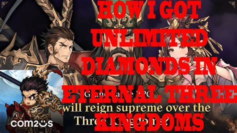 Eternal Three Kingdoms Hack Unlimited Diamonds Cheat For Android Ios