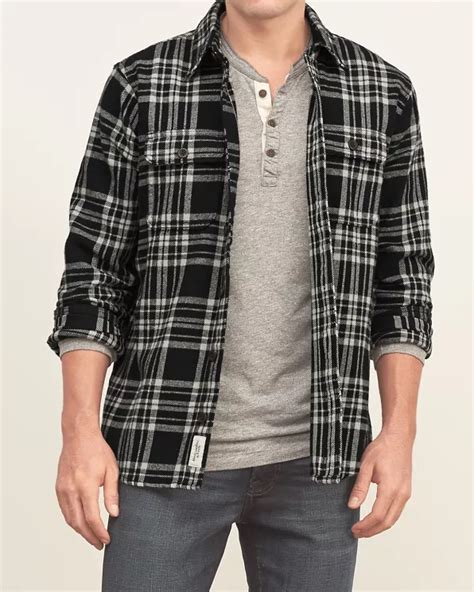 Mens Plaid Flannel Shirt | Mens Clearance | Abercrombie.com