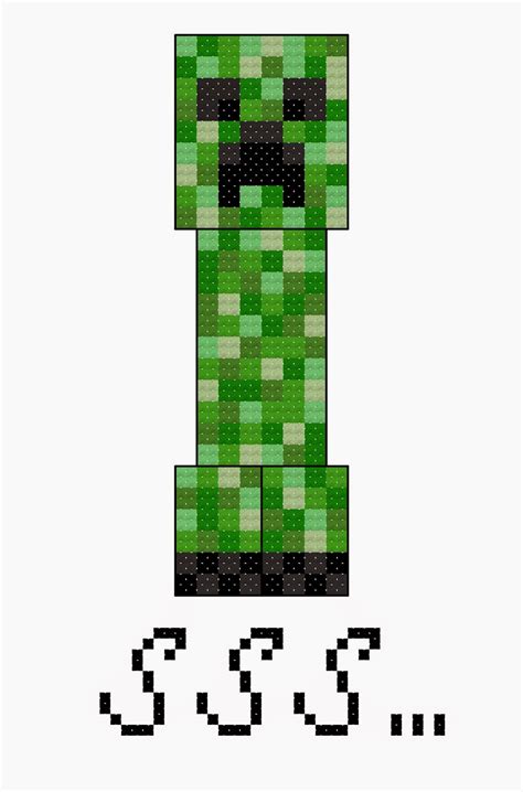 Happy Cupcake Creations Free Minecraft Creeper Cross Stitch Pattern