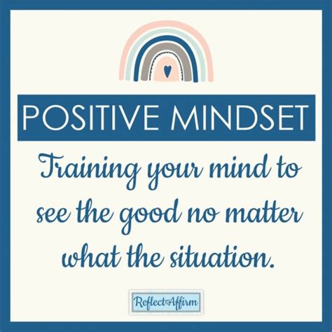 Power Of Mindset Reflect Affirm