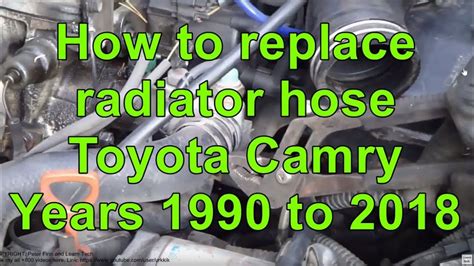 Parts And Accessories Automotive For 2007 2017 Toyota Camry Radiator Hose Upper Dayco 27844jc 2008