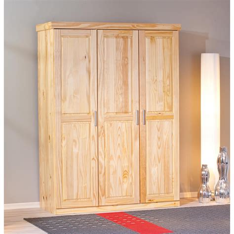 Armoire 3 Portes En Pin Massif SPEL Armoire 3 SUISSES