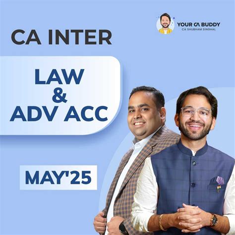 Ca Inter Corporate Law Other Law Advance Accounts Regular Combo