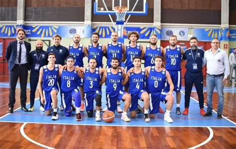 Arriva Italbasket 55 Terzo Raduno Per Le Squadre Nazionali Di Sordi