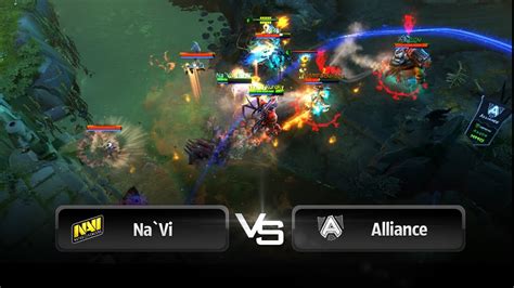 Teamwipe By Na Vi Vs Alliance Game Starladder Lan Finals Vii