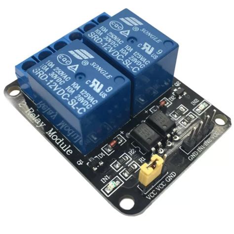 Way Channel Relay Module V With Optocoupler Protection Relay For