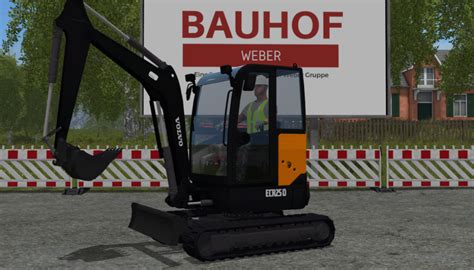 LS17 Volvo ECR25 Baustellenmods De