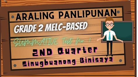 ARALING PANLIPUNAN GRADE 2 MELC BASED SUMMATIVE TEST NO 1 2ND QUARTER