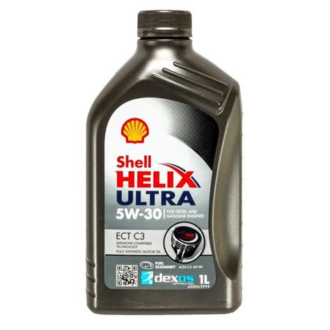 1 Litre Original Shell Helix Ultra ECT 5W30 C3 Huile Moteur 550042845