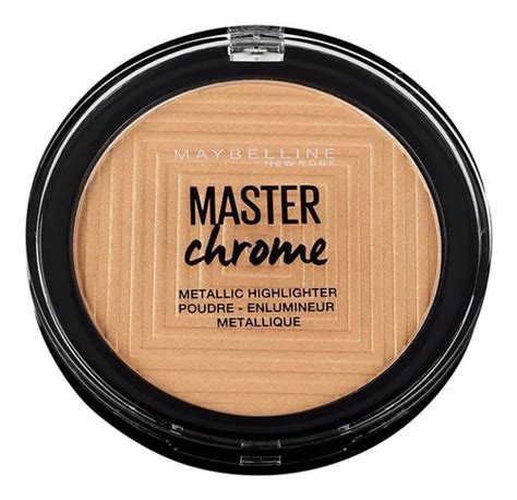 Iluminador Metálico Polvo Master Chrome Maybelline 100molten Mercadolibre