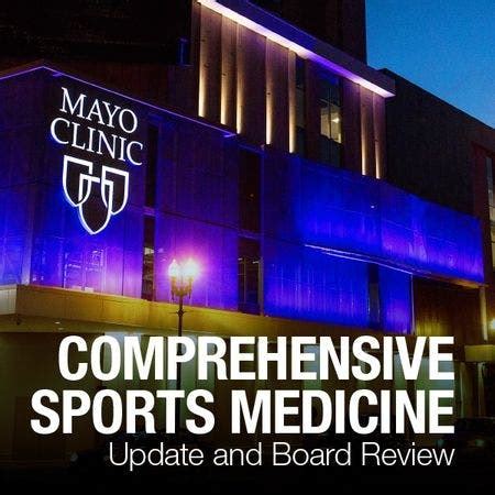 Jun Mayo Clinic Th Annual Comprehensive Sports Medicine Update