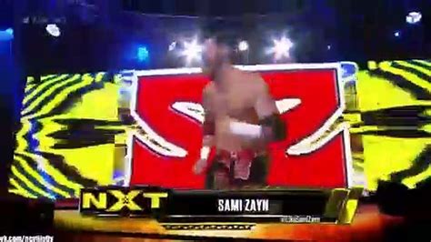 Adrian Neville Vs Sami Zayn NXT Title NXT 13 11 2014 Video