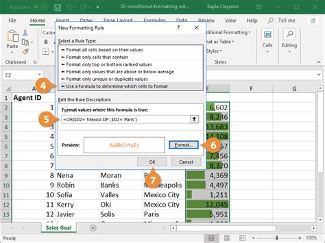 Excel Conditional Formatting Formula Customguide