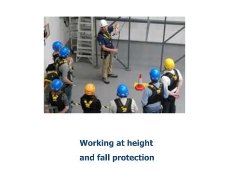 Working At Height Presentation Pptx