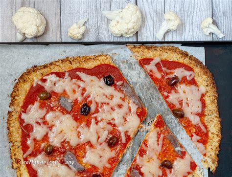 Finta Pizza Di Cavolfiore Ricetta Sfiziosa Light E Low Carb