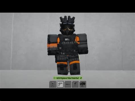 Roblox Scp M T F Epsilon Nine Tailed Fox Avatar Build Remake