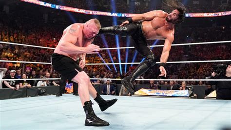 Brock Lesnar vs. Seth Rollins — Universal Championship Match: photos | WWE