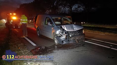 Veel Schade En Verkeershinder Na Kop Staart Botsing Op N18 Bij Heelweg