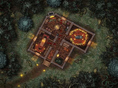 Herbalistswitchs Hut And Shop Made In Inkarnate Dnd World Map Images