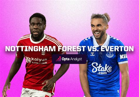 Nottingham Forest Vs Everton Prediction Opta Analyst