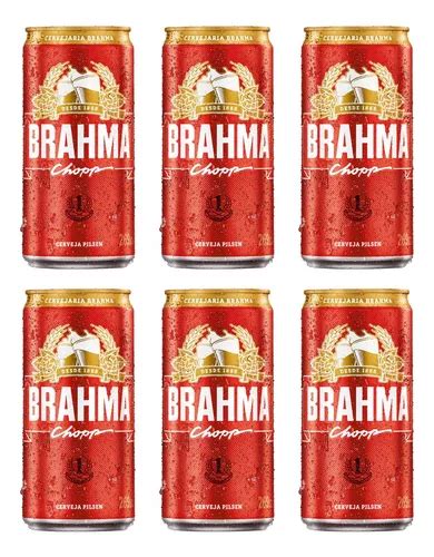 Cerveja Brahma Chopp Pilsner Lata 269ml Pack 6un MercadoLivre