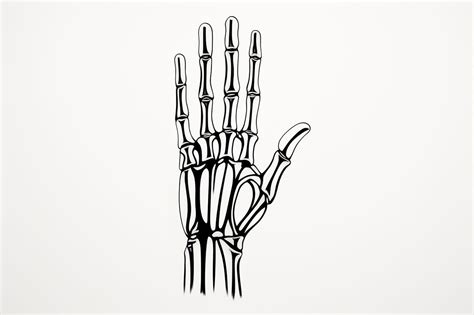 How To Draw A Skeleton Hand Yonderoo