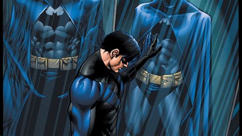 Hd Wallpaper Dick Grayson As Nightwing In Comic Style