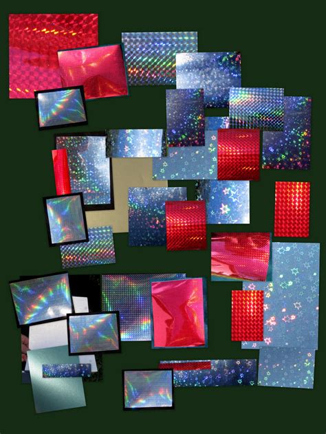 Holographic Shiny Paper Stock By Foxytocin On Deviantart