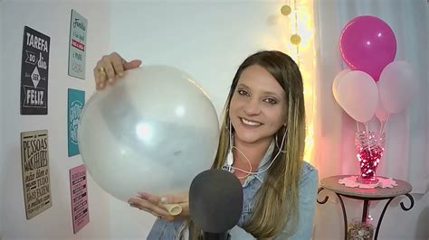 Asmr Blow To Nails Popping Balloons Youtube