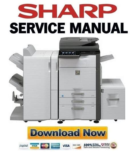 Sharp Mx N N Service Manual Technical Documentation Tradebit