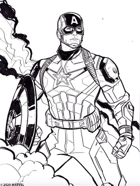 Learn How to Draw Captain America With Marvel Studios’ Ryan Meinerding ...