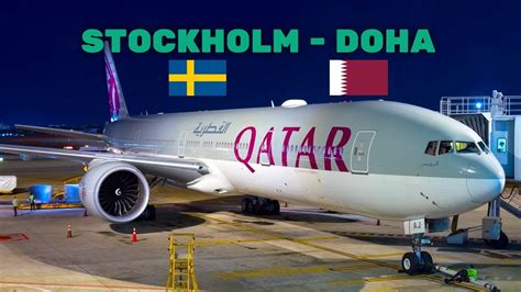 Qatar Airways [economy] Boeing 777 300er 🇸🇪stockholm Doha 🇶🇦 [full Review] Youtube