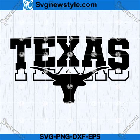 Texas Longhorns Svg File Longhorns Football Svg Files For Cricut