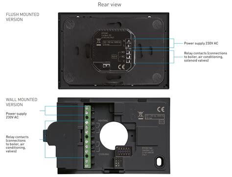 Legrand 049039 Connected Thermostat Smarther With Netatmo Flush Mounting User Guide