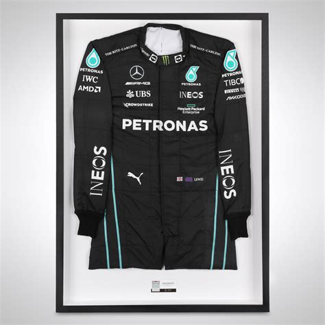 Lewis Hamilton Official Replica Race Suit F Authentics