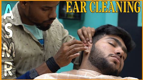 Ear Cleaning And Wax Removal Head Massage By Bheem💈 Asmr Youtube