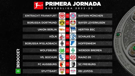 El Calendario De La Bundesliga 20242025 Un Mapa Para La Emoción Del