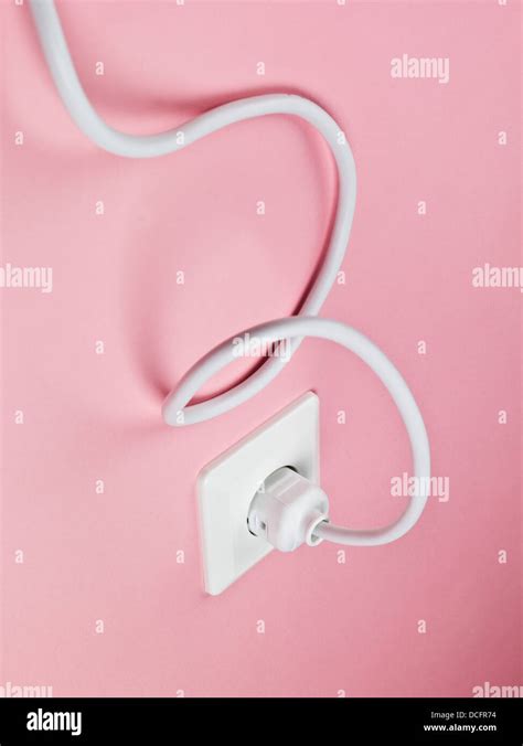 Electric Power Cable Stock Photo Alamy