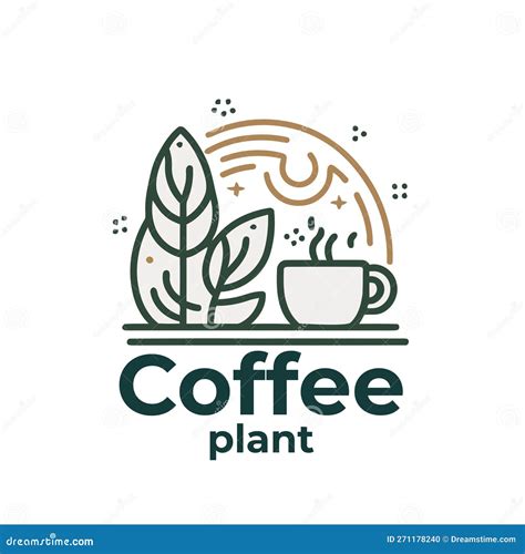 Coffee Logo Design Template Vector Illustration Of Cafe Icon Stock