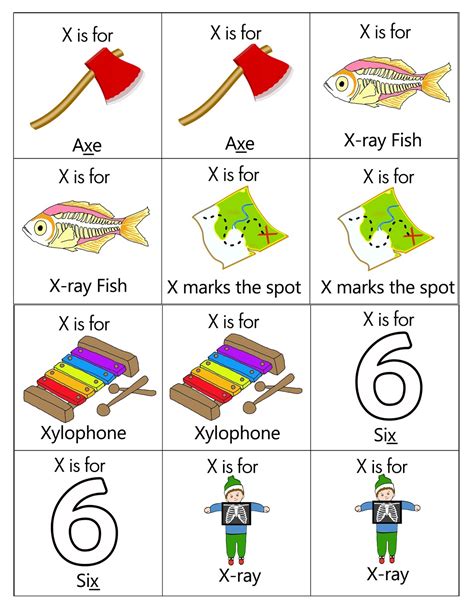 Things That Start With The Letter X For Kids