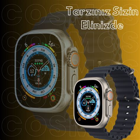 Amax Pro 49MM Titanyum Kasa Akıllı Saat (İthalatçı Garantili)