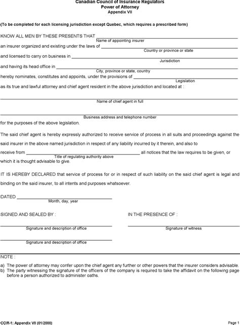 Power Of Attorney Template Free Template Downloadcustomize And Print