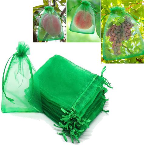 Sac de Protection de Raisins 100 Pièces Sac Protection Fruits Vert Sac