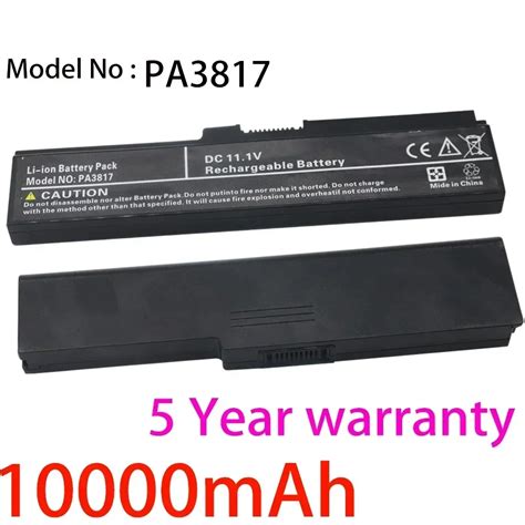 Laptop Battery For TOSHIBA Satellite L655 L700 L730 L735 L740 L745 L750