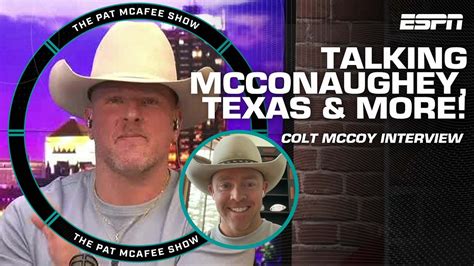 Former Texas QB Colt McCoy On Sugar Bowl Matthew McConaughey Kyler