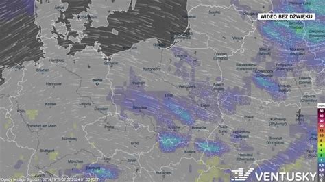 Pogoda na weekend Niż Nadine w natarciu Czeka nas deszcz śnieg i