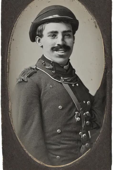 Official Portrait Of A Jolly Victorian Army Officer Stable Diffusion