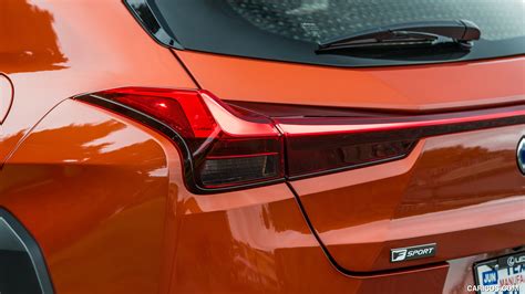 2019 Lexus Ux 200h Hybrid F Sport Color Cadmium Orange Tail Light