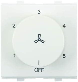 Anchor By Panasonic 14502 Polycarbonate Penta Step Fan Regulator Socket