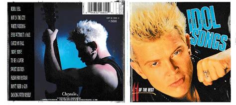 P Yta Cd Billy Idol Idol Songs Of The Best I Wydanie